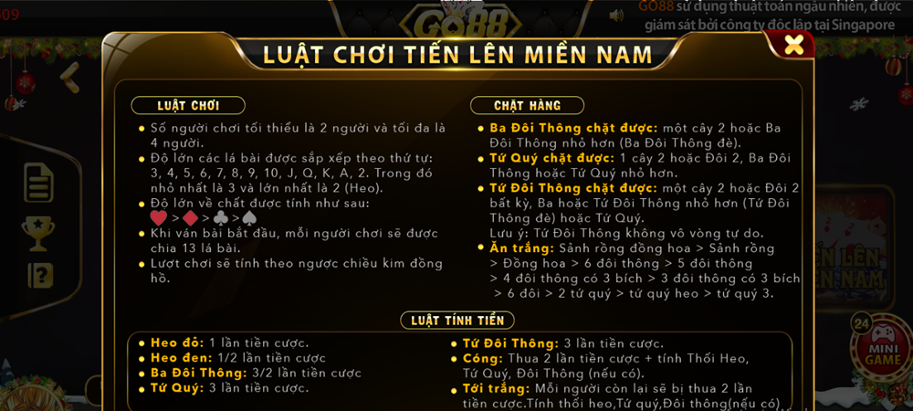 Tiến lên miền Nam Go88