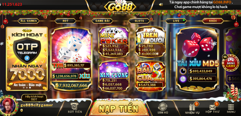 game bầu cua go88 top