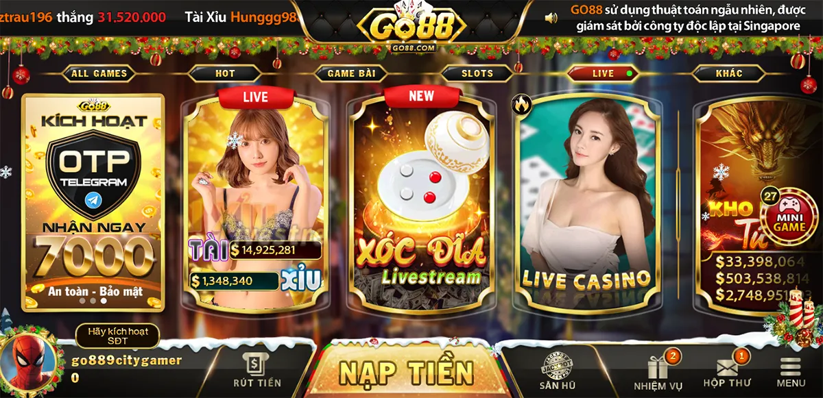 go88 khơi nguồn sáng tạo game đổi thưởng
