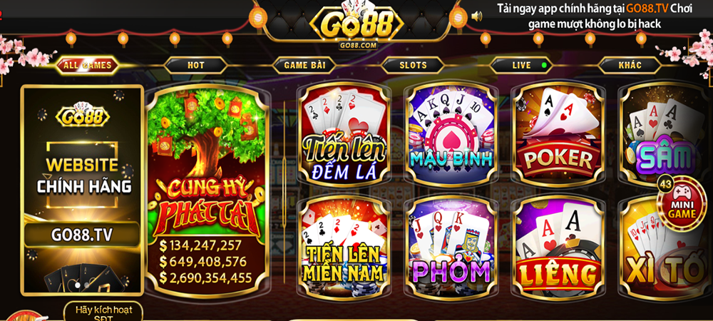 Tiến lên miền Nam GO88 VIP