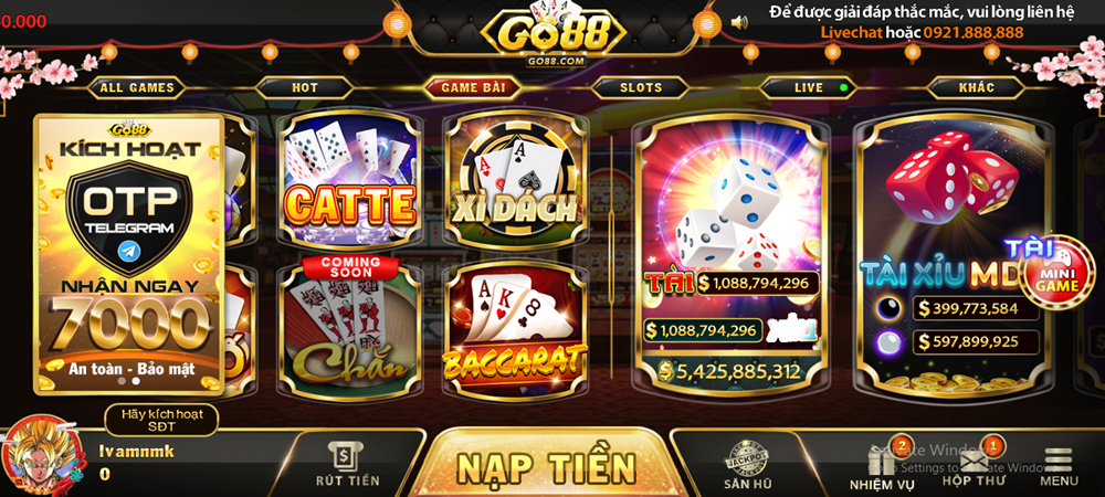 Baccarat Go88 APK