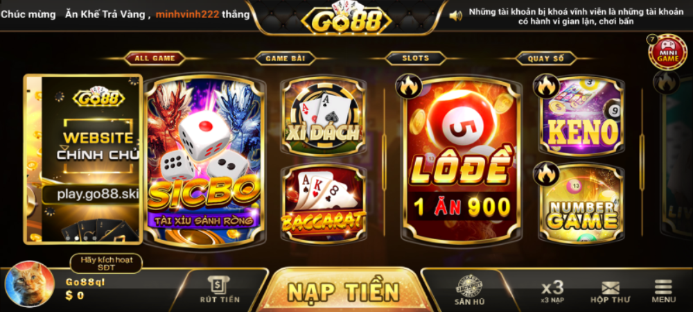 Sicbo Go88k