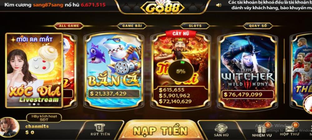 thần tài Go88 vip