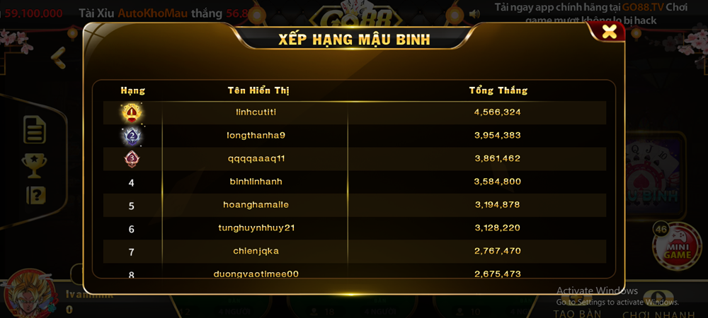 Mậu binh Go88vn