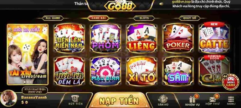 xập xám tại Go88 APK