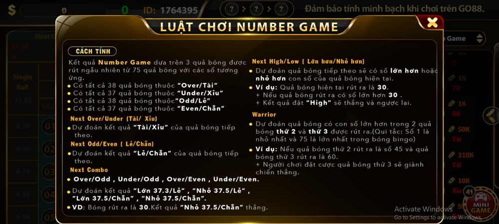 Number Game Go88 APK