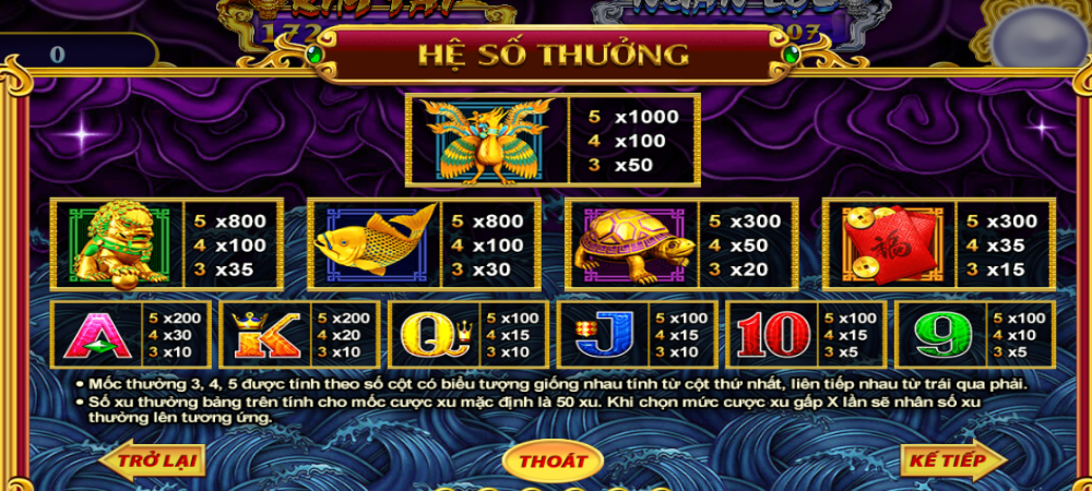 Kho tàng Ngũ Long Go88k