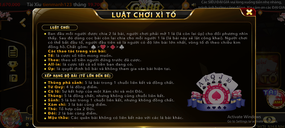 xì tố Go88 com