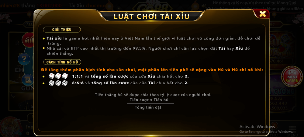 Tài Xỉu Go88 TOP