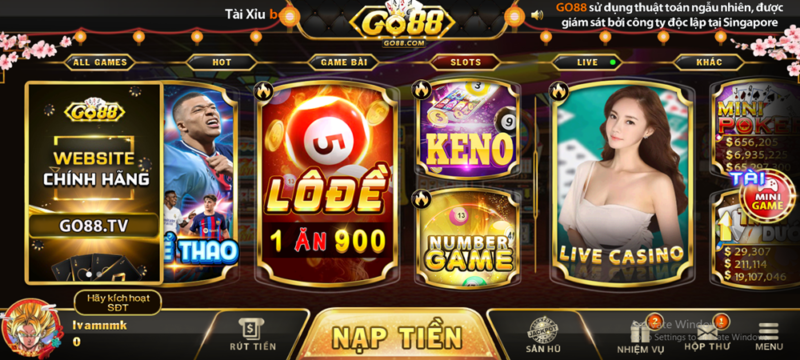 Number Game Go88 vip 