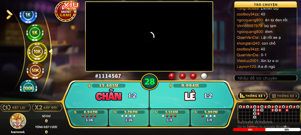 Xóc đĩa livestream Go88 vip