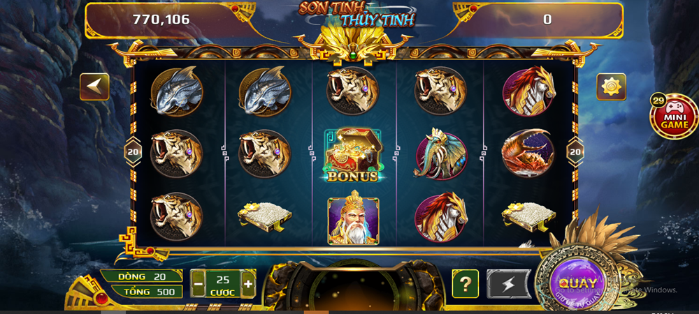 Sơn Tinh Thủy Tinh Go88