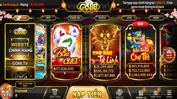 bầu cua Go88 com