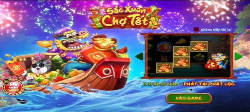 sắc xuân chợ tết Go88vn