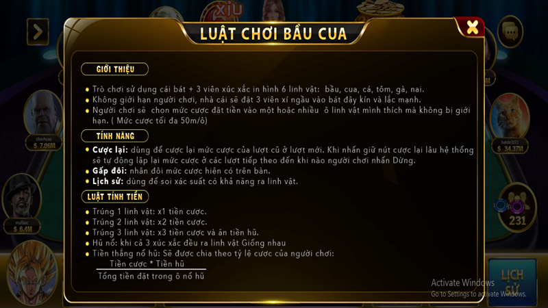 bầu cua Go88 com