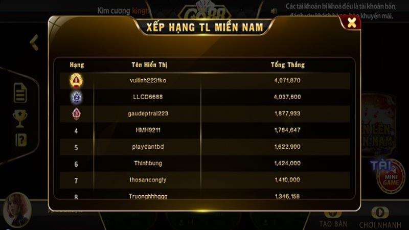 Tiến Lên Miền Nam Go88vn