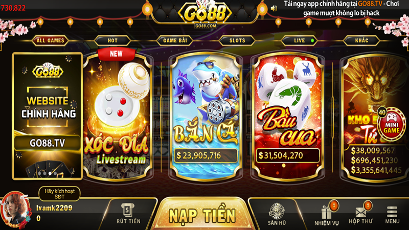 Bầu cua Go88