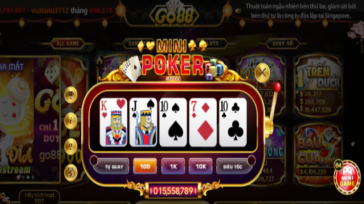 Mini Poker Go88 club