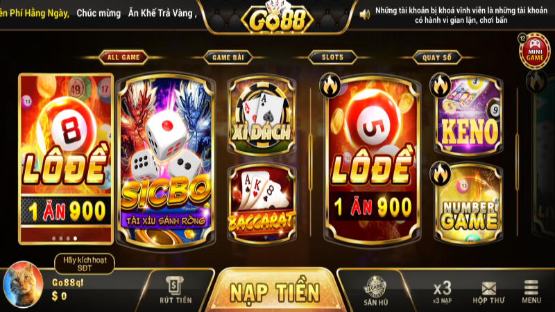 Baccarat Go88