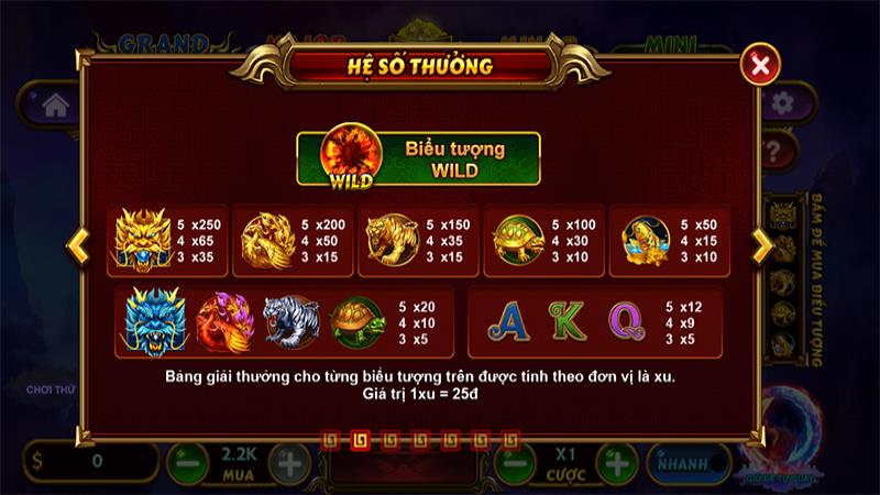 Kho Báu Tứ Linh Go 88