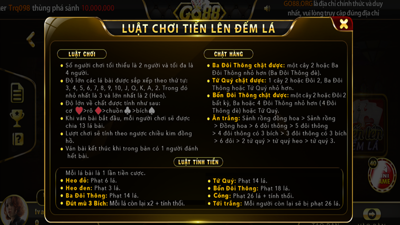 Go88 tài xỉu