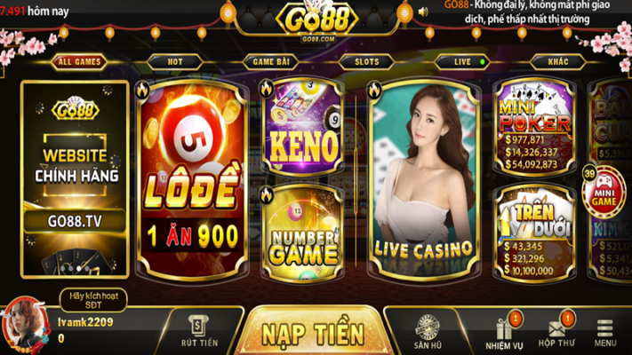 Keno Go88vn