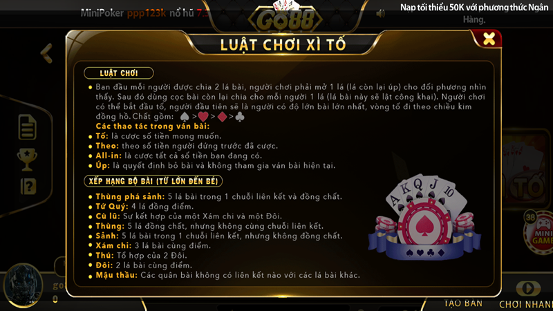 Xì Tố Go 88