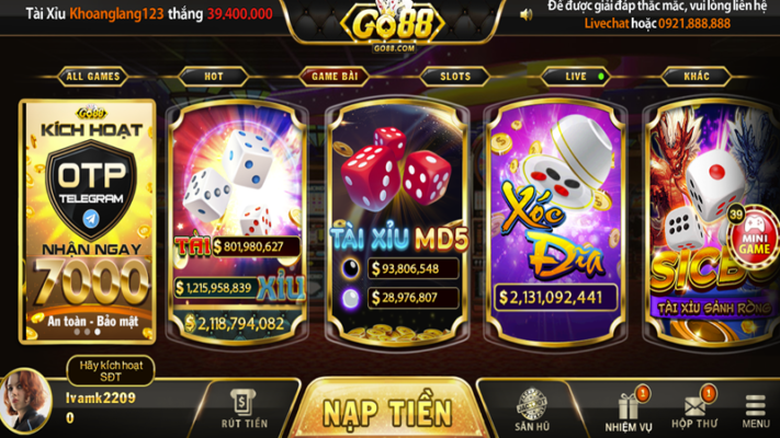 tiến lên miền Nam Go88 tài xỉu