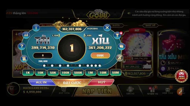 xì tố Go88 tài xỉu
