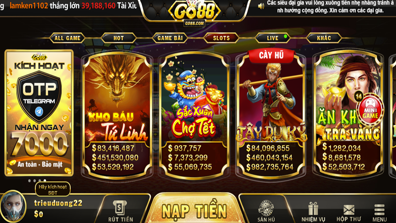 bắn cá Link tải Go88