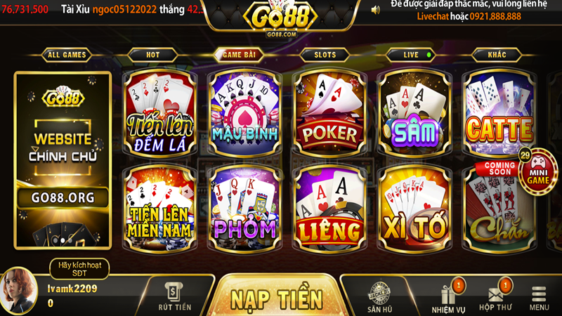 Phỏm Play Go88
