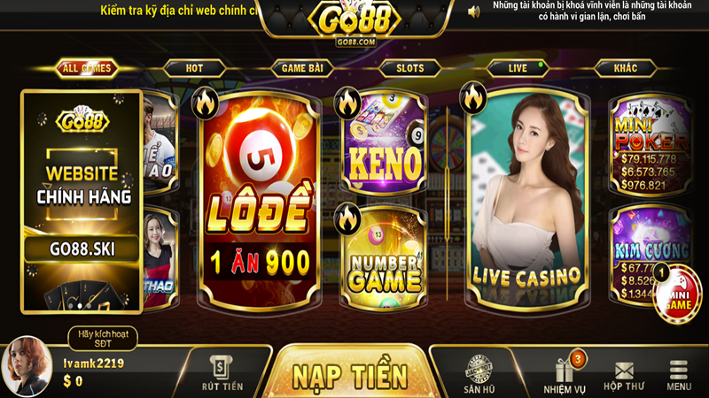 Keno Go88 club