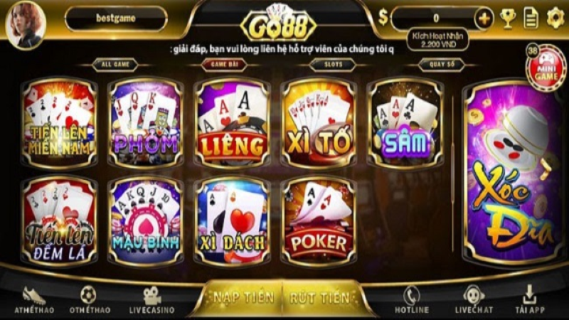 Phỏm Go88 Club