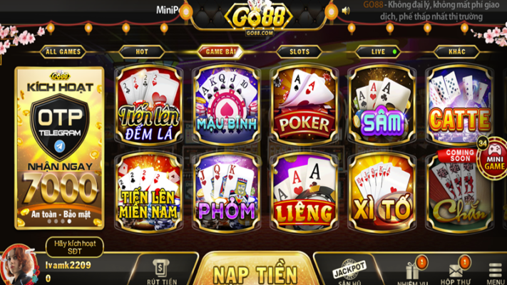 tiến lên Go88 vip