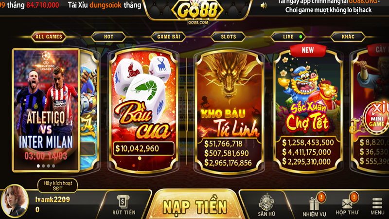 Bầu cua Go88 club