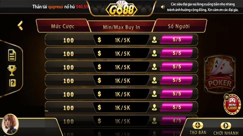 Poker Go88