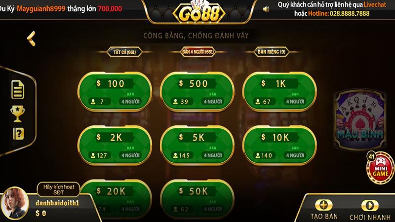 Mậu binh Go88