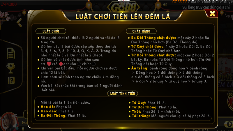 tiến lên Go88 vip