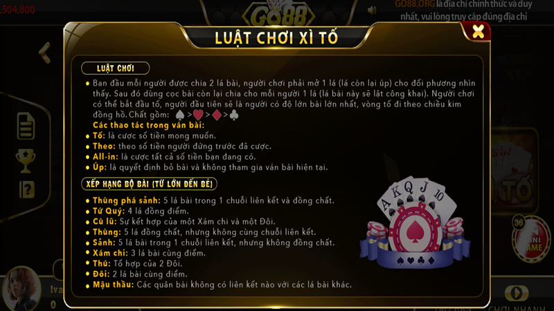 Xì Tố Go88